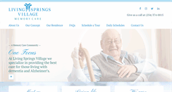 Desktop Screenshot of livingspringsvillage.com